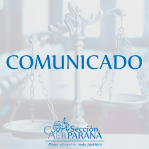 Carta de la Sección Paraná a sus colegas