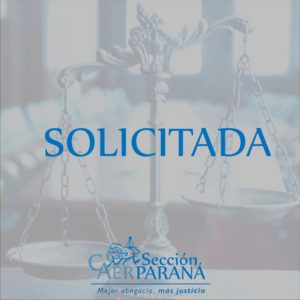 La Sección Paraná solicita medidas