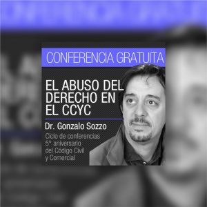 Se encuentra disponible la conferencia del Dr. Gonzalo Sozzo