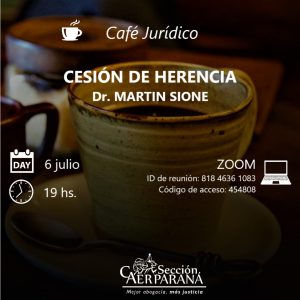 Café Jurídico previo a la Feria Judicial